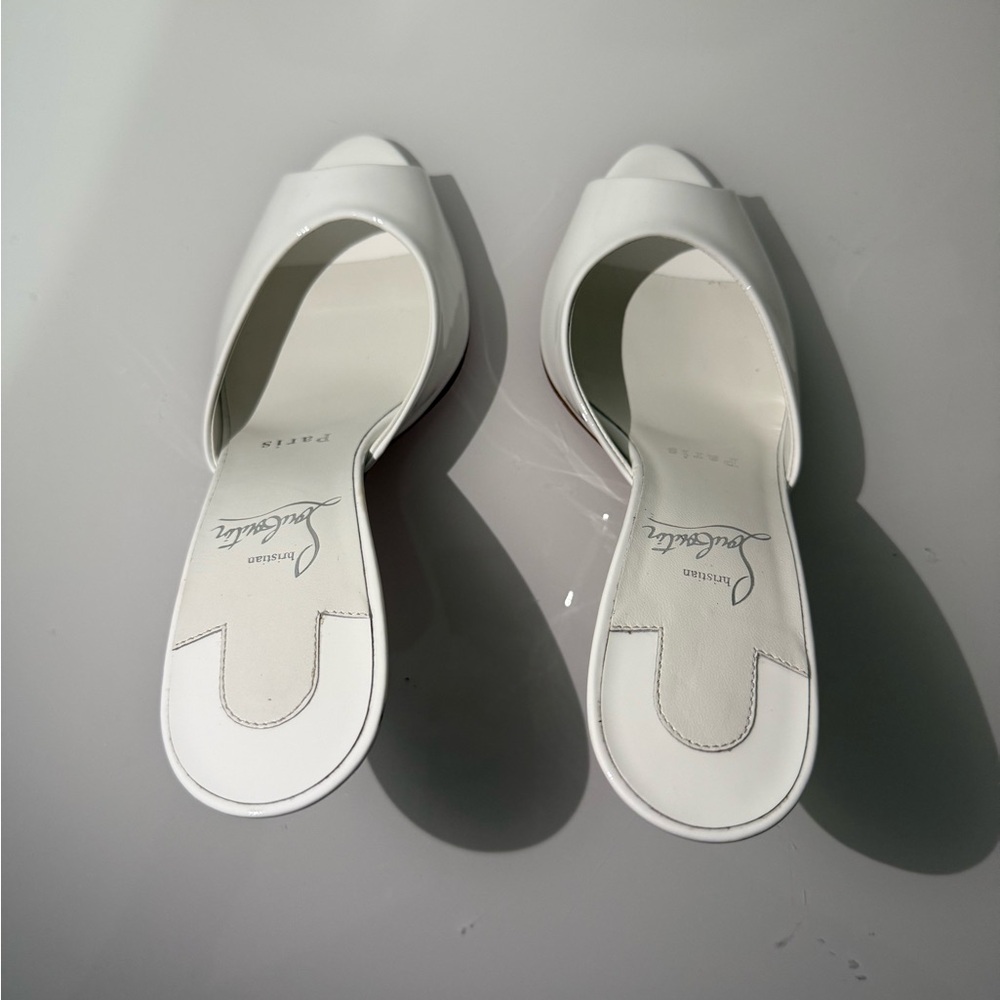 Christian Louboutin Me Dolly Patent Leather Mules - Picture 9 of 10